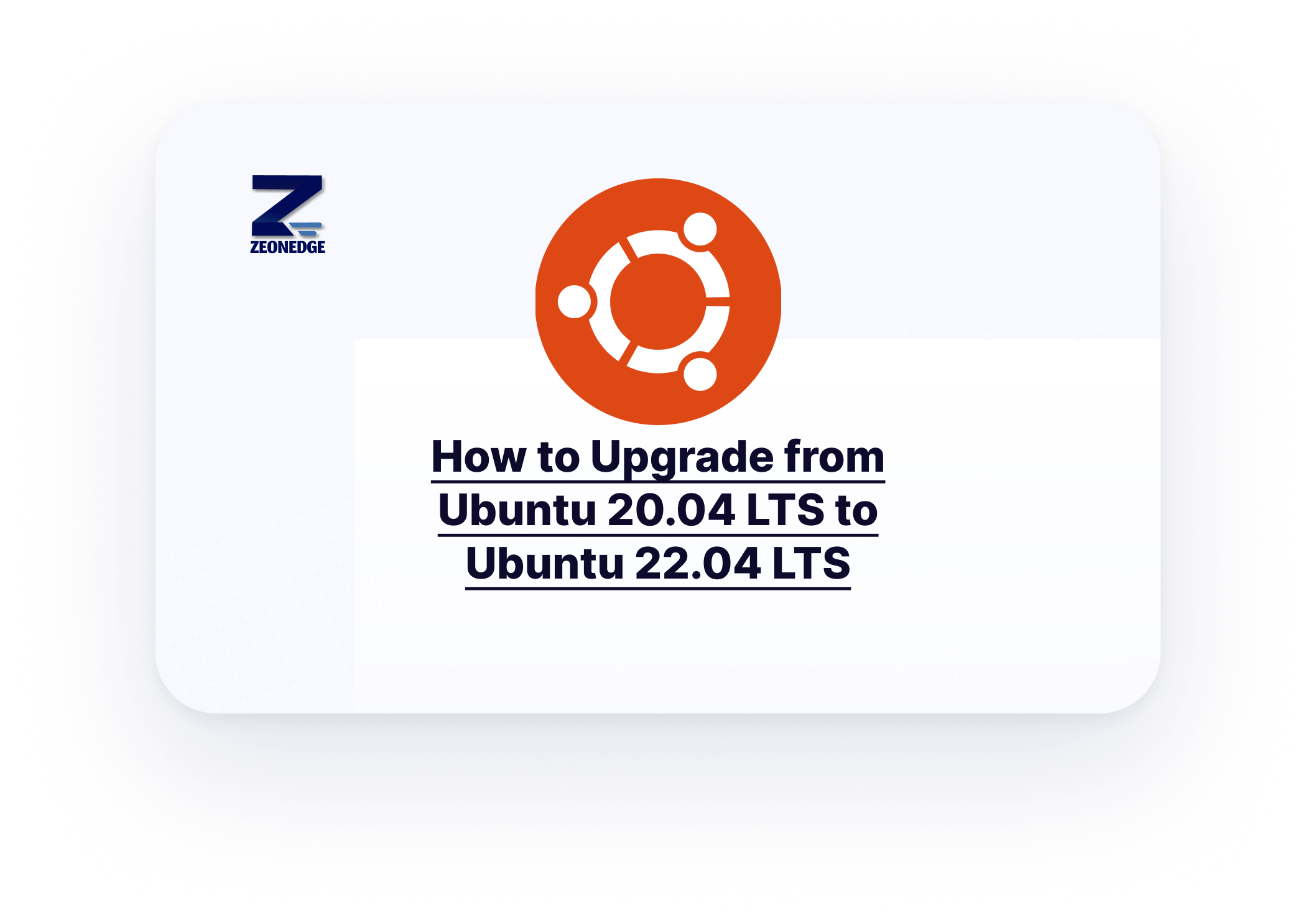 How to Upgrade from Ubuntu 20.04 LTS to Ubuntu 22.04 LTS