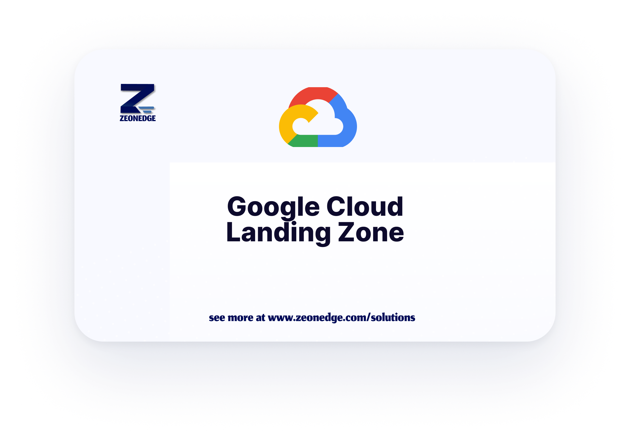 Google Cloud Landing Zone by Zeonedge — Kickstart Your Cloud Journey with Confidence